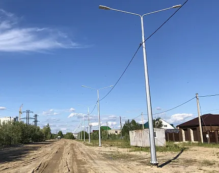 Поставка 150 опор освещения в Нижневартовск