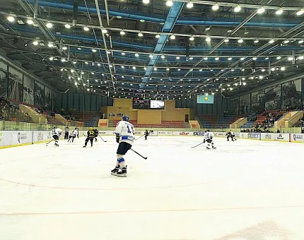 Освещение Ледового дворца спорта в г. Темиртау (Казахстан)